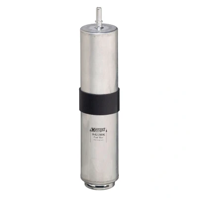 Abbildung von HENGST FILTER H423WK Kraftstofffilter Leitungsfilter BMW: 2 Gran Tourer, X1, Active MINI: Hatchback, Clubman, Convertible