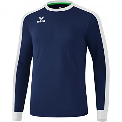 Abbildung von Erima Unisex Kinder Retro Star Trikot Langarm, New Navy/Weiß, 164 EU