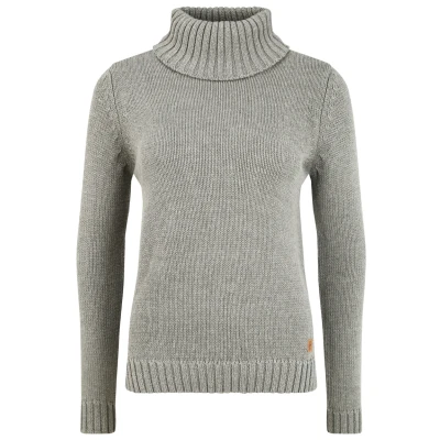 Abbildung von Oxmo Oxpia Strickpullover, Damen, Größe: Large, Grey mel