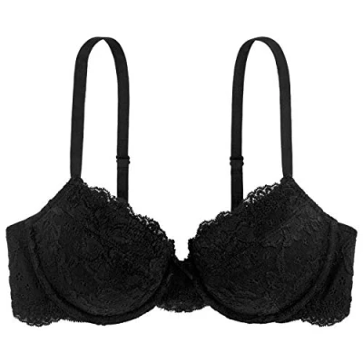 Abbildung von Dorina Lianne BRA Bügel BH, Damen, Größe: 85D, Black