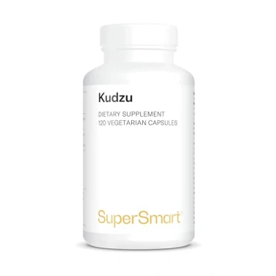 Abbildung von Supersmart Kudzu Extract Vollspektrum Leistungsstarkes Kräuterextrakt Antioxidans Für ein gesundes Herz Kreislauf System Nicht GVO &amp; Glutenfrei 120 vegetarische Kapseln