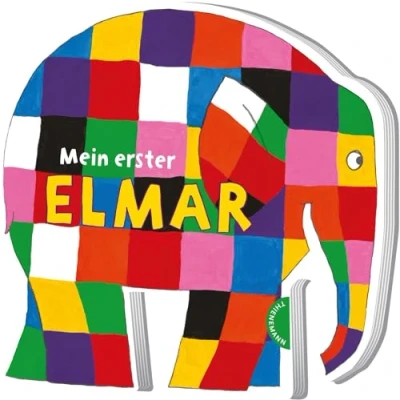 Abbildung von Elmar: Mein erster Bunter Bilderbuchspaß in Elefantenform für Kleinkinder