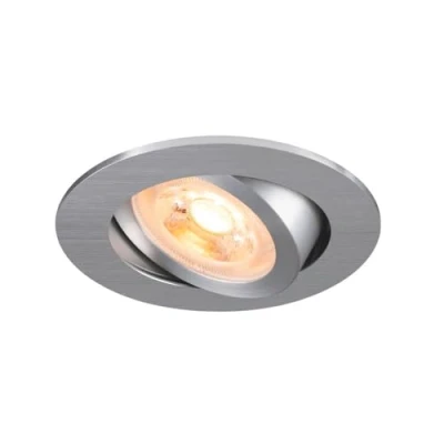 Abbildung von SLV NEW TRIA 68, Deckeneinbauleuchte, rund, max. 10W GU10, aluminium