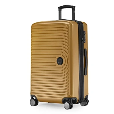 Abbildung von HAUPTSTADTKOFFER Mitte Mittelgroßer Hartschalenkoffer, TSA, 4 Rollen, Check In Gepäck mit 8 cm Volumenerweiterung, 68 cm, 88 L, Herbstgold