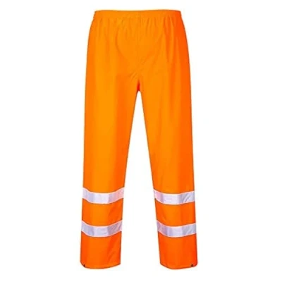 Abbildung von Portwest Warnschutz Hose Traffic, Größe: L, Farbe: Orange, S480ORRL