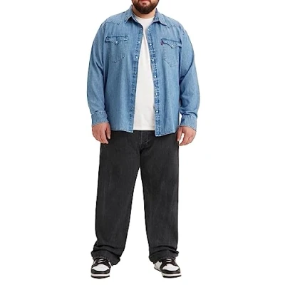 Abbildung von Levi&#039;s Herren 501® Original Fit Big &amp; Tall Jeans, Crash Courses, 40W / 34L