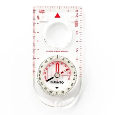 Abbildung von Suunto Kompass A 30 SH, Südliche Hemisphäre, Metrische Skala, SS012095014, Weiß