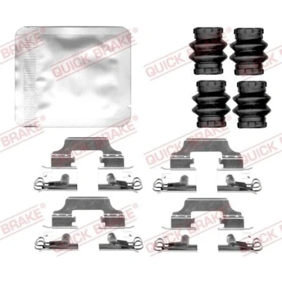 Abbildung von QUICK BRAKE 109 0158 Zubehörsatz, Scheibenbremsbelag RENAULT: MEGANE 4, 3 Grandtour,