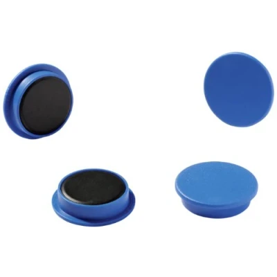 Abbildung von Durable Magnete, Industrieverpackung, 21 mm, 210p, blau, 20 Stück, 475206