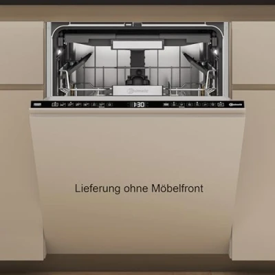 Abbildung von Bauknecht BD7I HF60 TUC Vollintegrierbarer Geschirrspüler/60 cm/15 Maßgedecke/PowerClean Pro Effektive Hochdruckdüsen/Natural Dry Automatische Türoffnung Bessere Trocknung/MaxiSpace Mehr Innenraum
