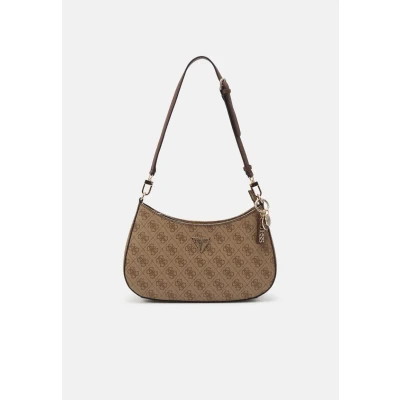 Abbildung von Guess Noelle TOP ZIP Shoulder BAG Handtasche, Damen, Größe: One Size, Latte/brown
