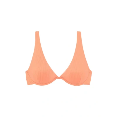 Abbildung von Venice Beach Bikinitop, Damen, Größe: 38xD, Lachs