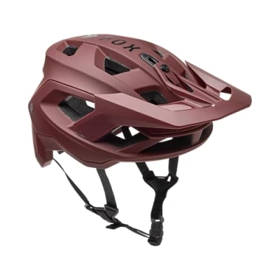 Abbildung von Fox Racing Speedframe Helmet Solid Unisex Fahrrad Helm, hervorragender Schutz, optimale Belüftung, Perfekter Sitz,RUS,M
