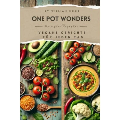 Abbildung von 66 Vegane One Pot Gerichte: Schnell, Einfach &amp; Lecker Das perfekte Kochbuch: für Anfänger, Berufstätige alle, die zeitsparend vegan kochen wollen