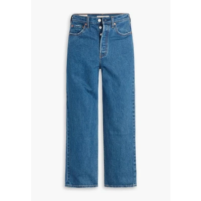 Abbildung von Levi&#039;s Ribcage Straight Ankle Jeans Leg, Damen, Größe: 23x27, Jazz pop