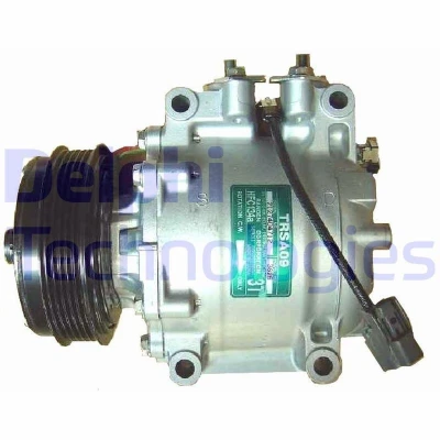 Abbildung von DELPHI TSP0159861 Kompressor Sanden TRSA09 PAG 46 mit Kompressoröl HONDA: Jazz 2