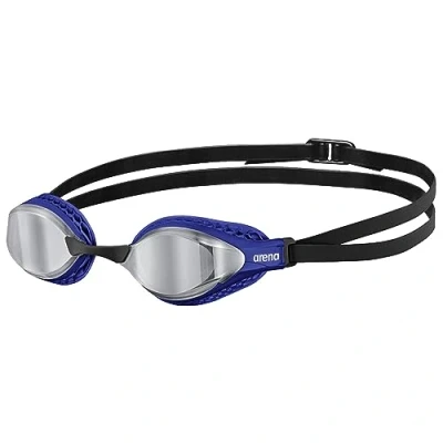 Abbildung von Arena Airspeed Mirror Schwimmbrille, Größe: One Size, Silver blue