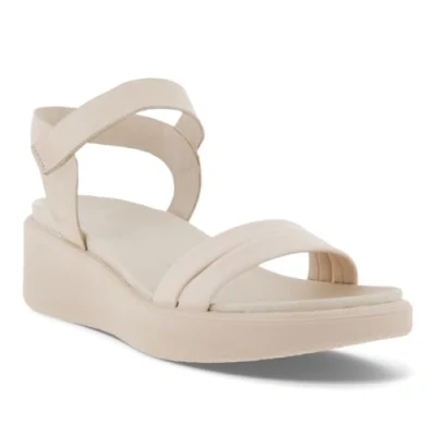 Abbildung von ECCO Damen Flowt Wedge LX Heeled Sandal Plateau, Limestone, 38 EU