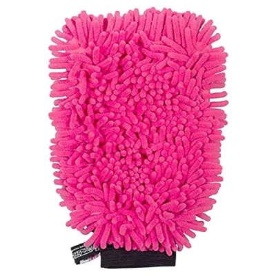 Abbildung von Muc Off 2 in 1 Mikrofaser Waschhandschuh Hochwertiger Fahrrad Reinigungshandschuh mit umgekehrtem Waffeldesign zum Entfernen von hartnäckigem Schmutz Waschmaschinengeeignete