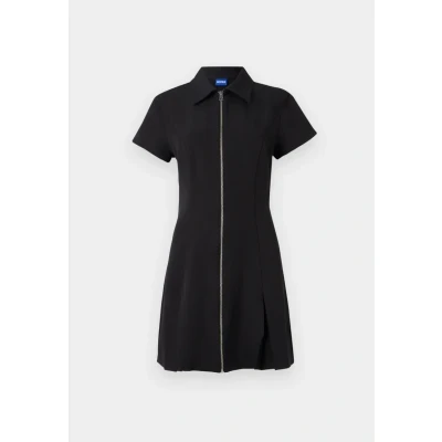 Abbildung von HUGO Kahuma Blusenkleid, Damen, Größe: 34, Black