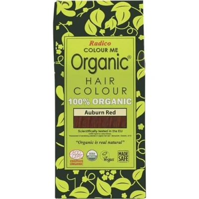 Abbildung von Radico Kastanienrot 2er Pack (Auburn Red) Colour Me Organic Pflanzenhaarfarbe (bio, vegan, Naturkosmetik) kastanienrotx2