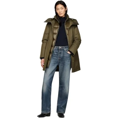 Abbildung von Tommy Hilfiger Parka, Damen, Größe: XS, Army green