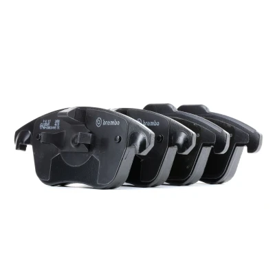 Abbildung von BREMBO P 61 117 Bremsbelagsatz exkl. Verschleißwarnkontakt mit Kolbenclip ohne Zubehör PEUGEOT: 3008, 5008 I, 308 I SW, CITROËN: DS5 Hatchback