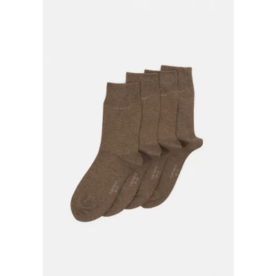 Abbildung von camano Online Unisex 4 PACK Socken, Größe: 39 42, Camel