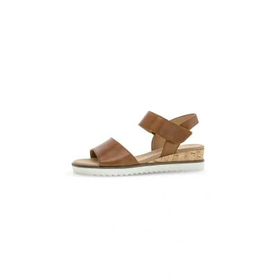 Abbildung von Gabor Comfort Keilsandalette, Damen, Größe: 37, Beige Schuhe