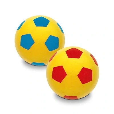 Abbildung von Mondo Toys Soft Ball 140 Schwammball Durchmesser 14 cm 1 weicher sortierte Farben 07851