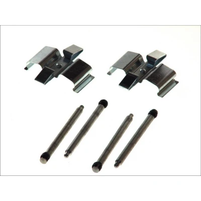 Abbildung von QUICK BRAKE 109 1765 Zubehörsatz, Scheibenbremsbelag MERCEDES BENZ: CLK Coupe, C Class T modell, Saloon