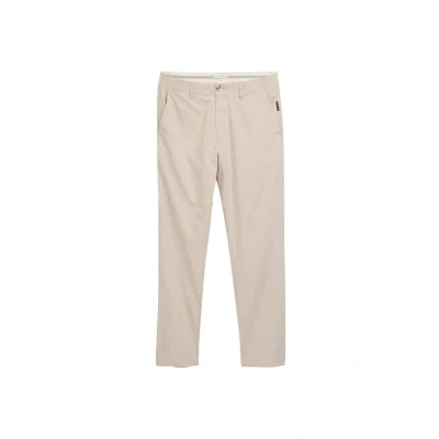 Abbildung von TOM Tailor Regular Stoffhose, Herren, Größe: 32x32, Silver ecru chambray