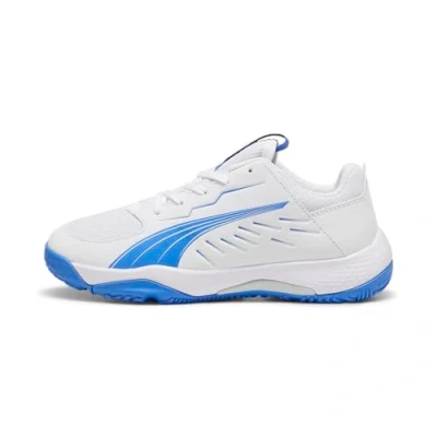 Abbildung von Puma Accelerate Handballschuh für Kinder, Größe: 36, White bluemazing Schuhe
