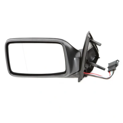 Abbildung von Außenspiegel Tyc 337 0006 links schwarz asphärisch, beheizbar, für elektr.Spiegelverstellung VOLKSWAGEN: GOLF 3 Variant,