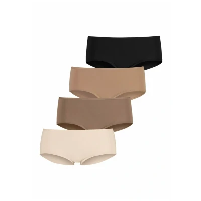 Abbildung von LASCANA Hipster, (4er Pack), aus elastischer Baumwolle
