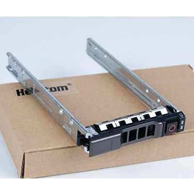 Abbildung von Heretom 2,5 Zoll G176J Festplattenrahmen SAS SATA Laufwerk Caddy Festplatten Tray für Dell PowerEdge Server T440 T640 R330 R430 T430 R530 R630 T630 R730 R730xd R830 R930 und mehr Hot Swap Bracket