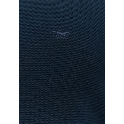 Abbildung von Mustang Strickpullover, Herren, Größe: Small, Blau