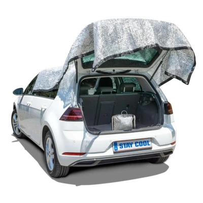 Abbildung von WALSER Stay Cool 31096 Auto Sonnenschutz silber Aluminium