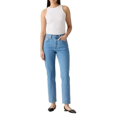 Abbildung von Levi&#039;s Jeans Straight Leg, Damen, Größe: 26x26, Long live the queen