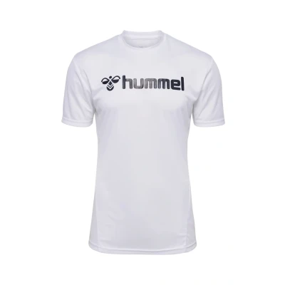 Abbildung von hummel Herren Hmllogo Jersey S/S Blouse, Weiß, L EU