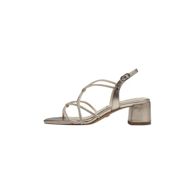 Abbildung von Tamaris Riemensandalette, Damen, Größe: 40, Light gold Schuhe