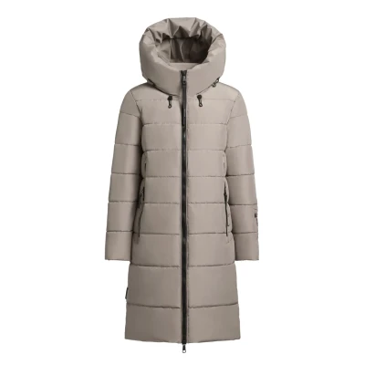 Abbildung von khujo Jilias Wintermantel, Damen, Größe: Small, Graubeige