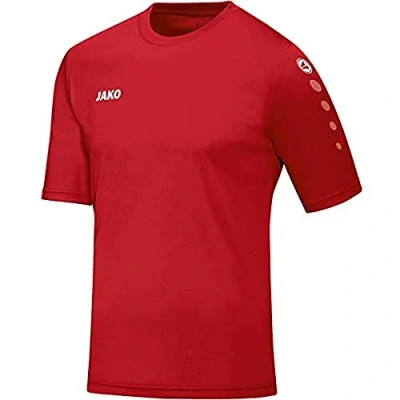 Abbildung von JAKO Unisex Team (Kurzarm) Fußballtrikots, Sportrot, 7 8Y S EU