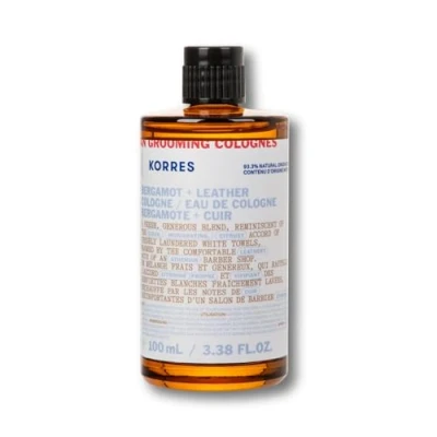 Abbildung von Korres Athenian Grooming Eau de Cologne Bergamot + Leather Cologne, Herren, Größe: 100 ml,