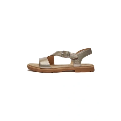 Abbildung von Timberland Backstrap Riemensandalette, Damen, Größe: 40, Gold metallic Schuhe