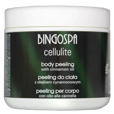 Abbildung von Reinigendes Körperpeeling mit Zimtöl 600 g BINGOSPA