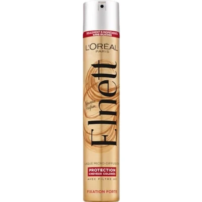 Abbildung von L&#039;Oréal Paris Elnett Satin Hair Colores Starker Halt Lack 400 ml
