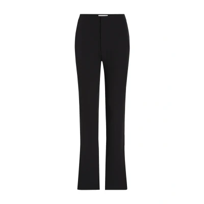 Abbildung von Calvin Klein Jeans Stoffhose, Damen, Größe: 24, Ck black