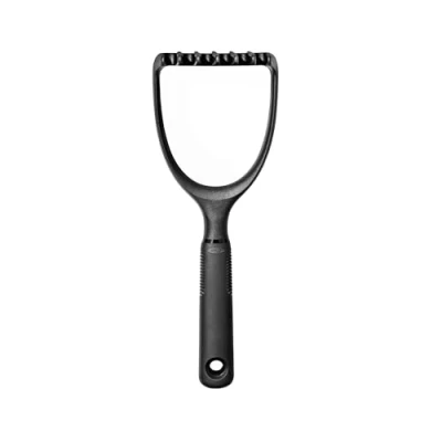 Abbildung von OXO Good Grips Nylon Kartoffelstampfer Müheloses Stampfen von Kartoffeln, Gemüse und Früchten mit hitzebeständigem, antihaftbeschichtetem, sicherem Utensil (Küchenzubehör, Kochwerkzeuge)