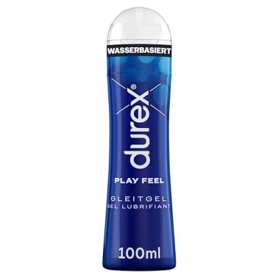 Abbildung von Durex Play Feel Gleitgel Wasserbasiertes Gleitmittel für angenehme Gleitfähigkeit, sanft &amp; pH freundlich 100 ml